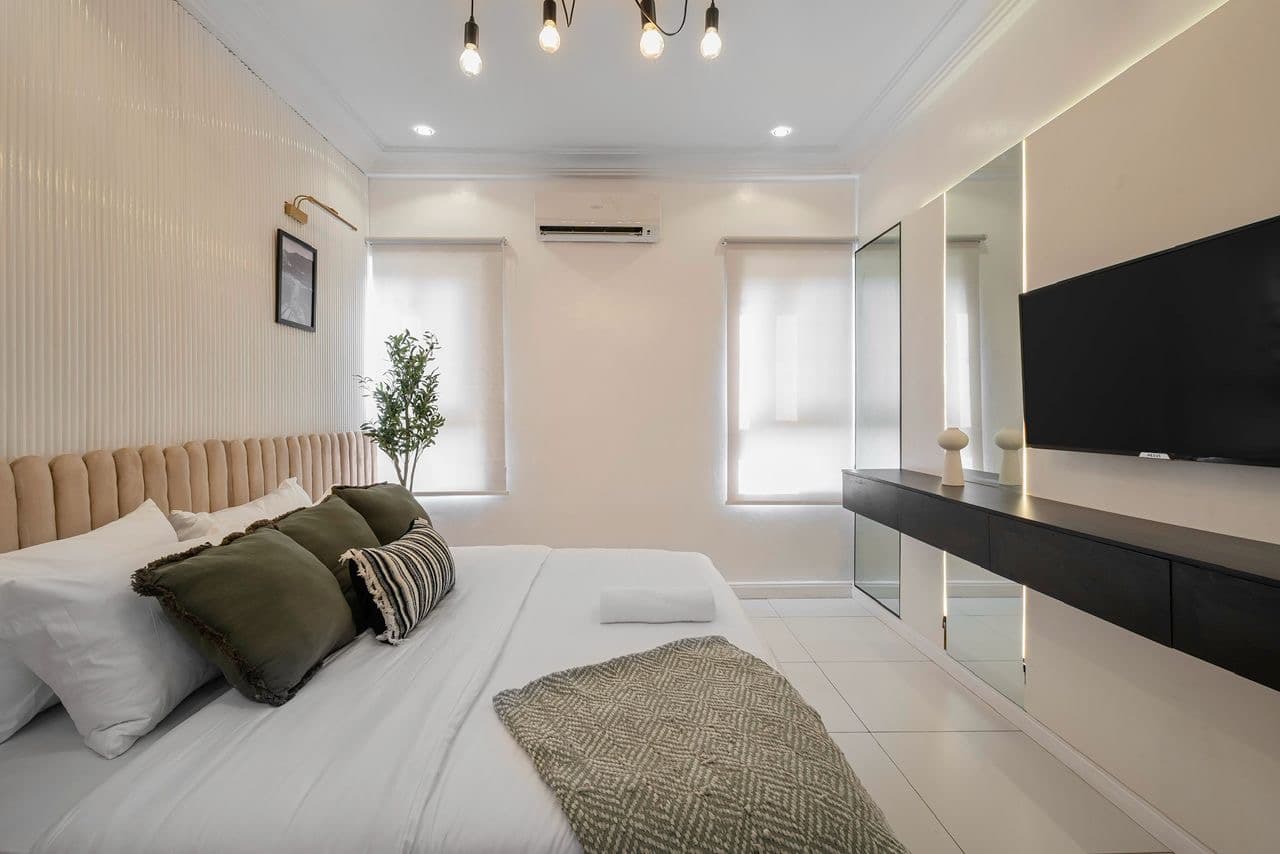 Burgundy studio 2 bedroom apartment